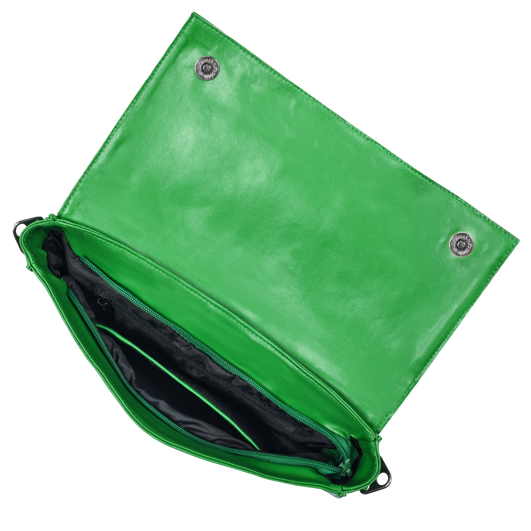 OES Handbag - Green Leather - Bricks Masons