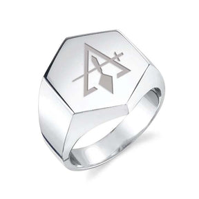 Council Ring - Sterling Silver - Bricks Masons