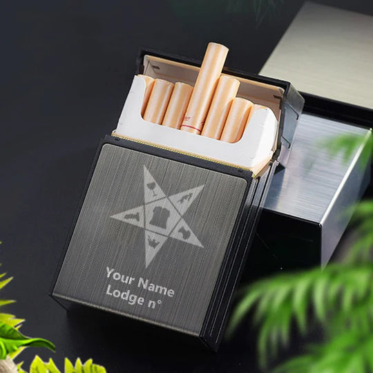 OES Cigarette Case - Various Colors - Bricks Masons