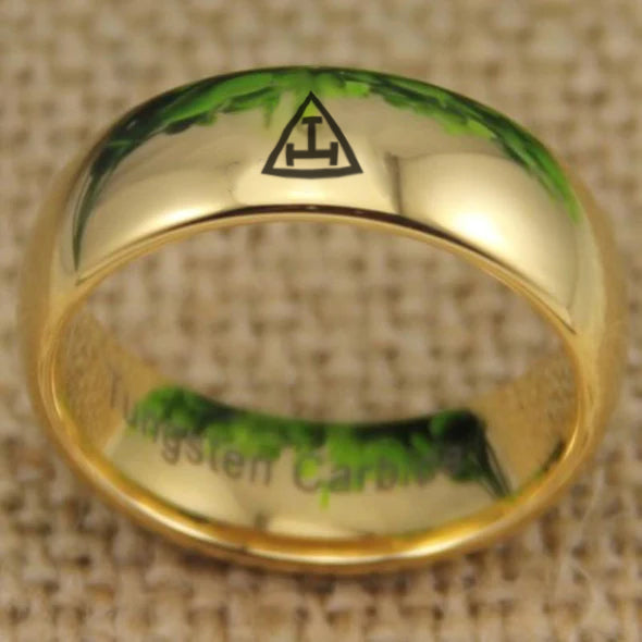 Royal Arch Chapter Ring - Gold Color - Bricks Masons