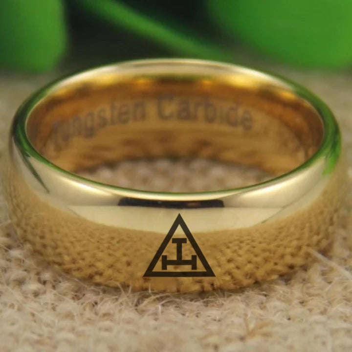 Royal Arch Chapter Ring - Gold Color - Bricks Masons