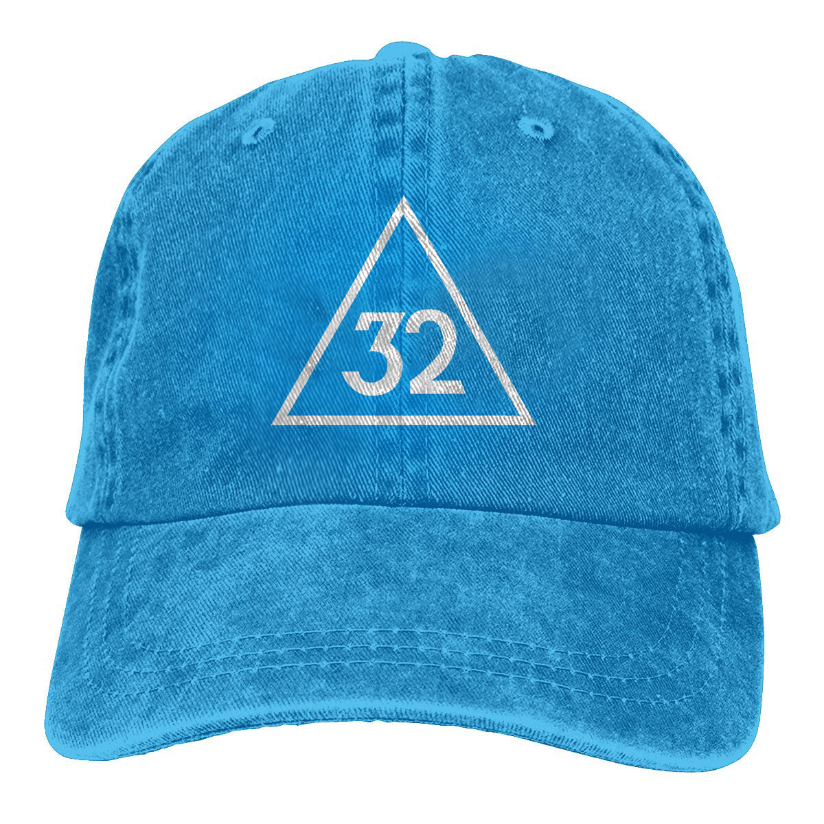 32nd Degree Scottish Rite Baseball Cap - Various Colors - Bricks Masons