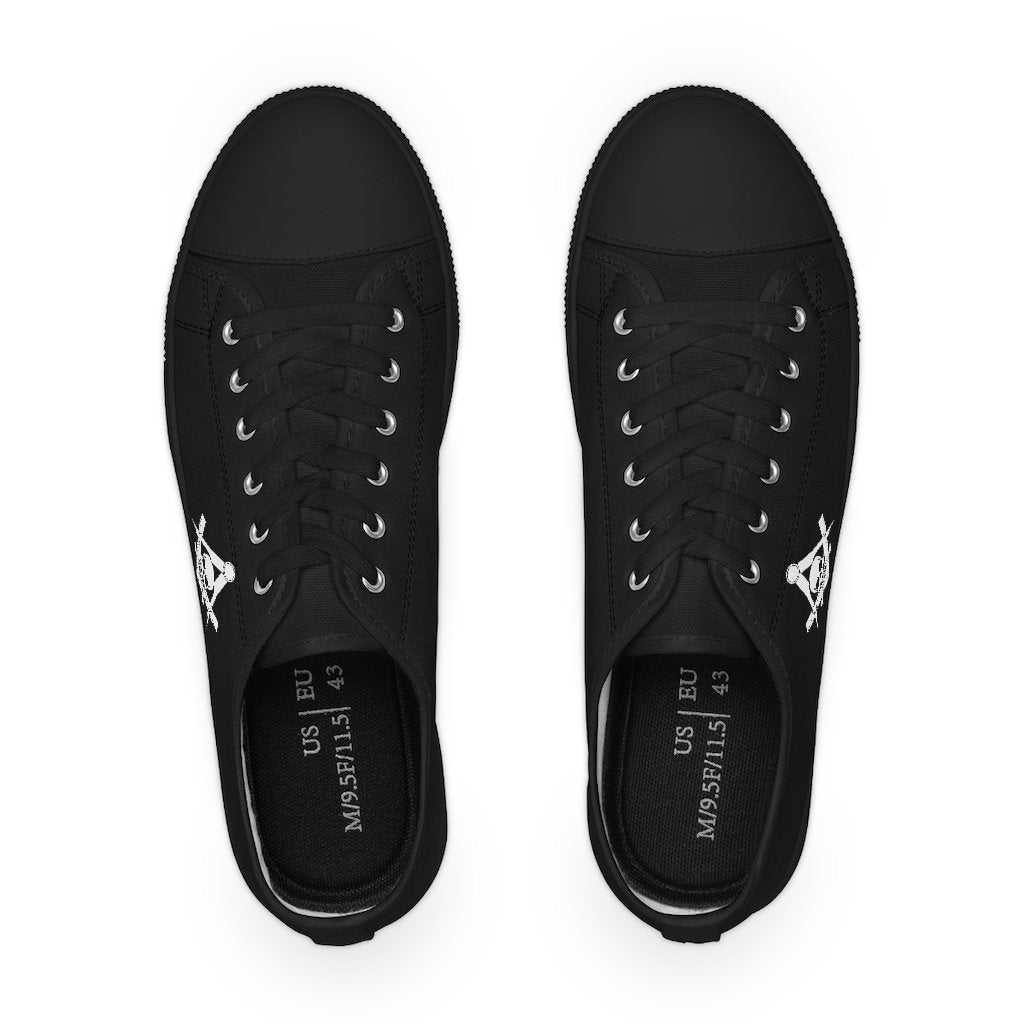 Widows Sons Sneaker - Low Top Black & White - Bricks Masons