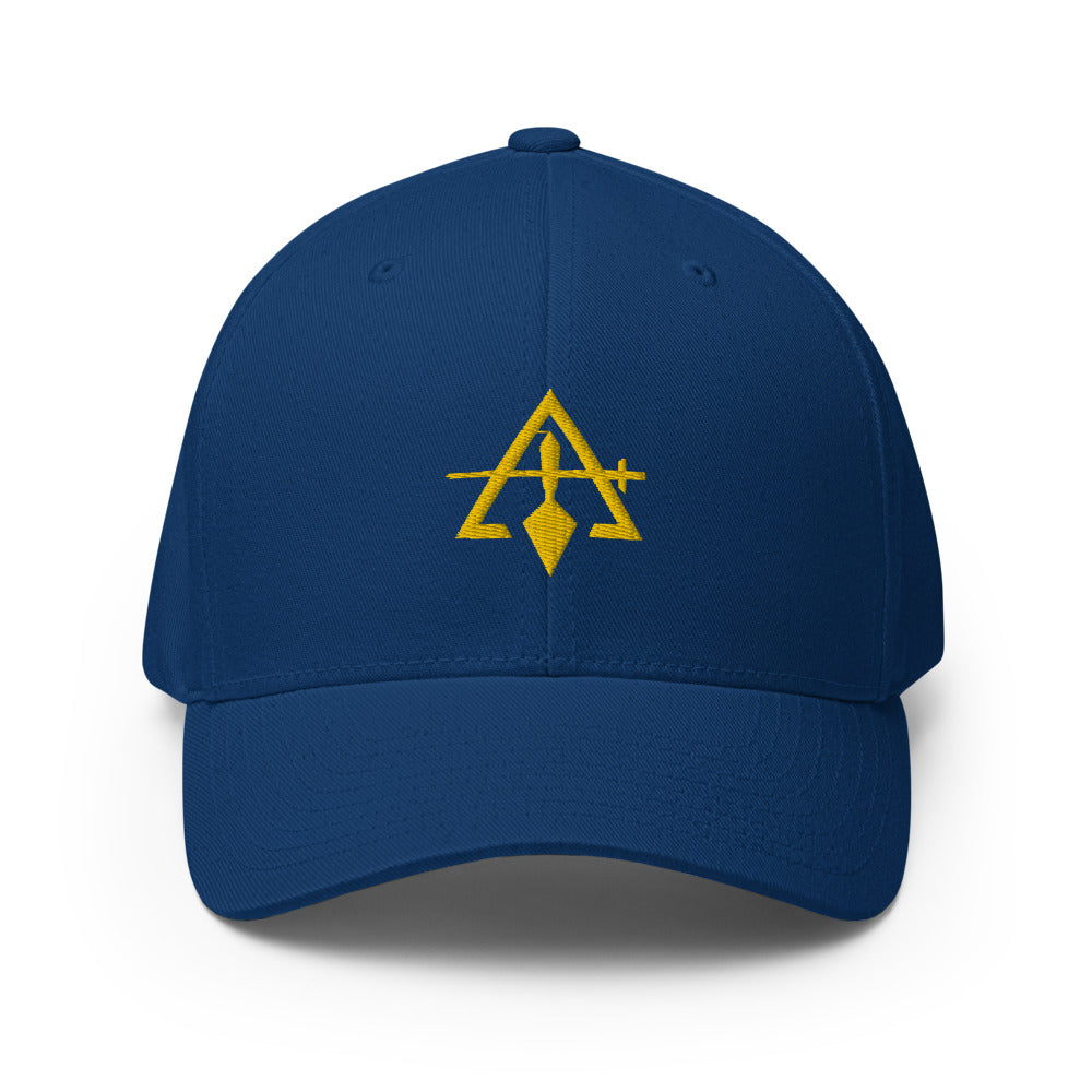 Council Baseball Cap - Golden Embroidery - Bricks Masons