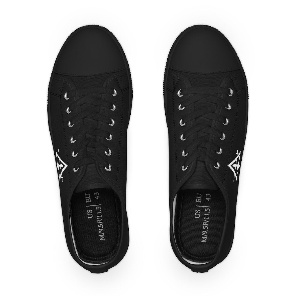 Council Sneaker - Low Top Black & White - Bricks Masons