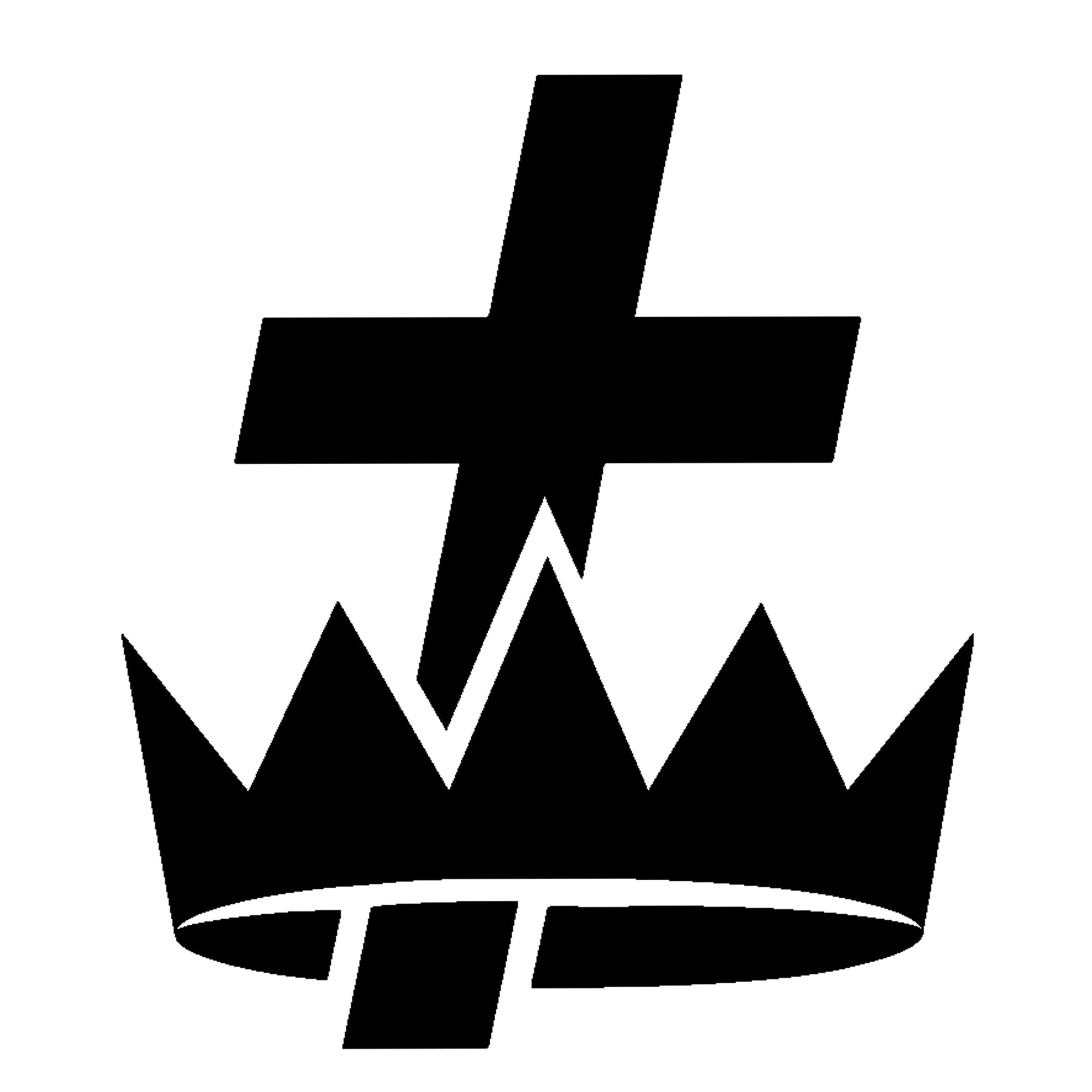 Knights Templar Commandery Ring - Silver Bevel Tungsten - Bricks Masons