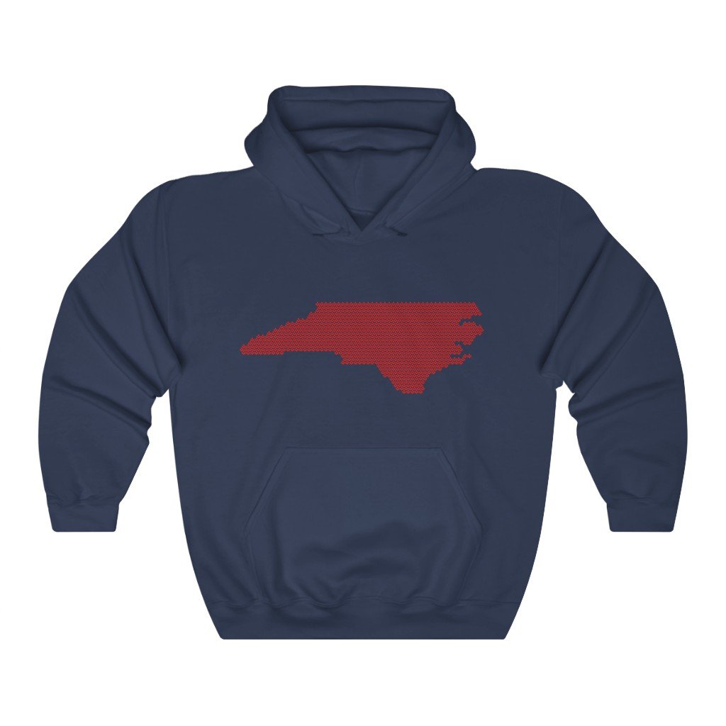 Masonic Hoodie - NORTH CAROLINA State - Bricks Masons