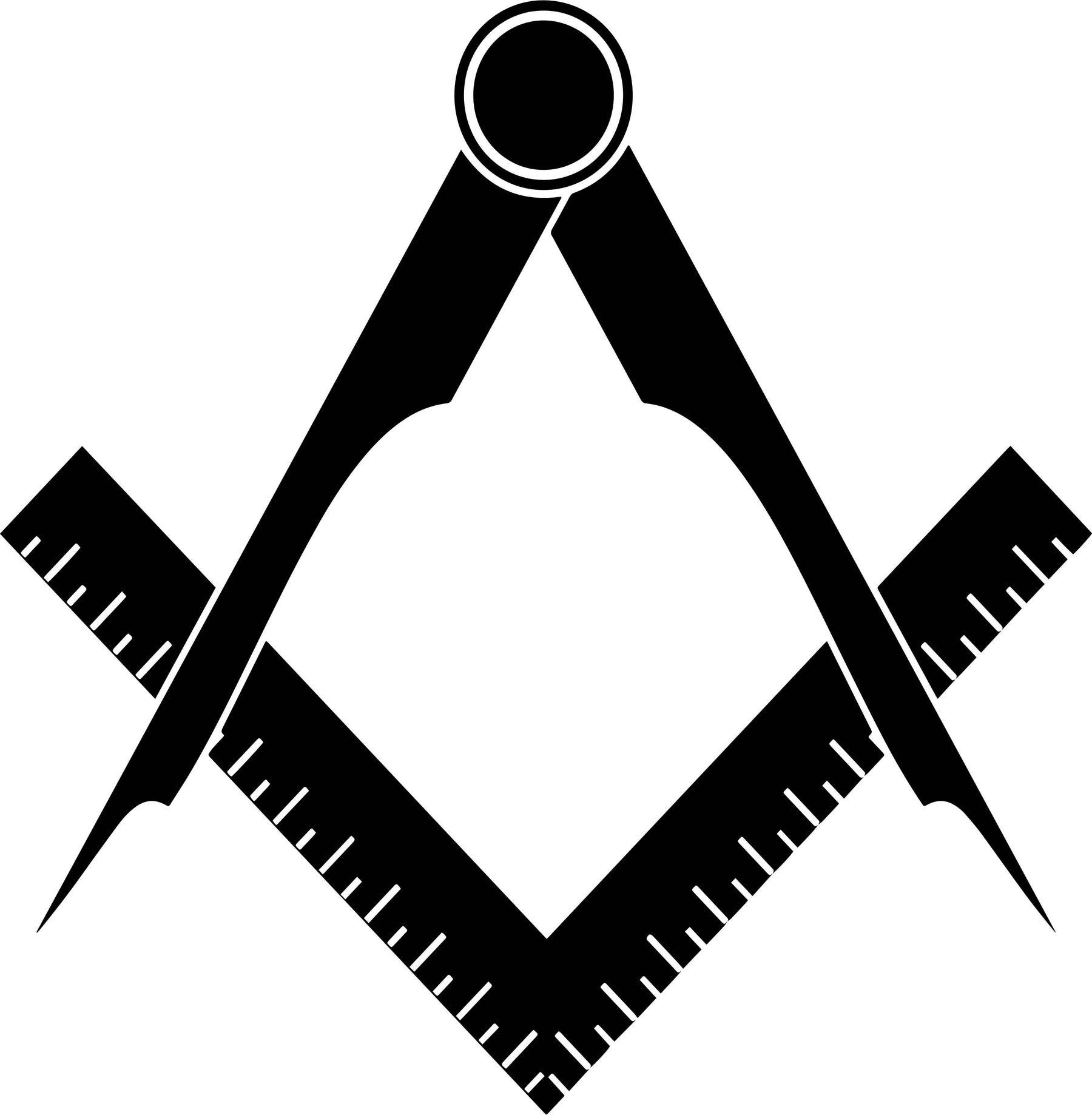 Master Mason Blue Lodge Champagne Flute - 2 Pieces Set - Bricks Masons