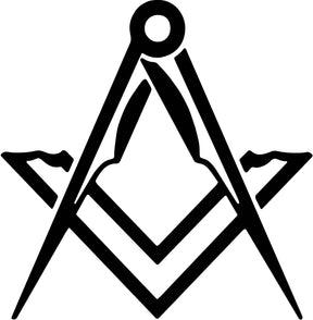 Master Mason Blue Lodge Champagne Flute - 2 Pieces Set - Bricks Masons