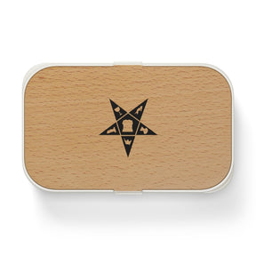 OES Lunch Box - Wooden Lid - Bricks Masons