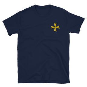 Order Of Malta Commandery T-Shirt - Various Colors - Bricks Masons