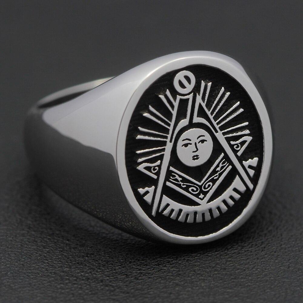 Past Master Blue Lodge Ring - Vintage Past Masters Mason Fraternity Sterling Silver - Bricks Masons