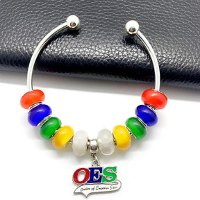 OES Bracelet - Handmade Beaded - Bricks Masons