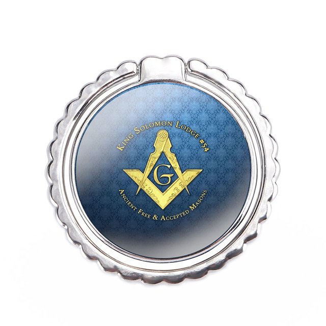 Master Mason Blue Lodge Phone Holder - Various Designs - Bricks Masons