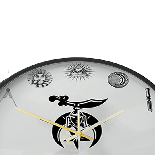 Shriners Clock - Frame with LED - Bricks Masons