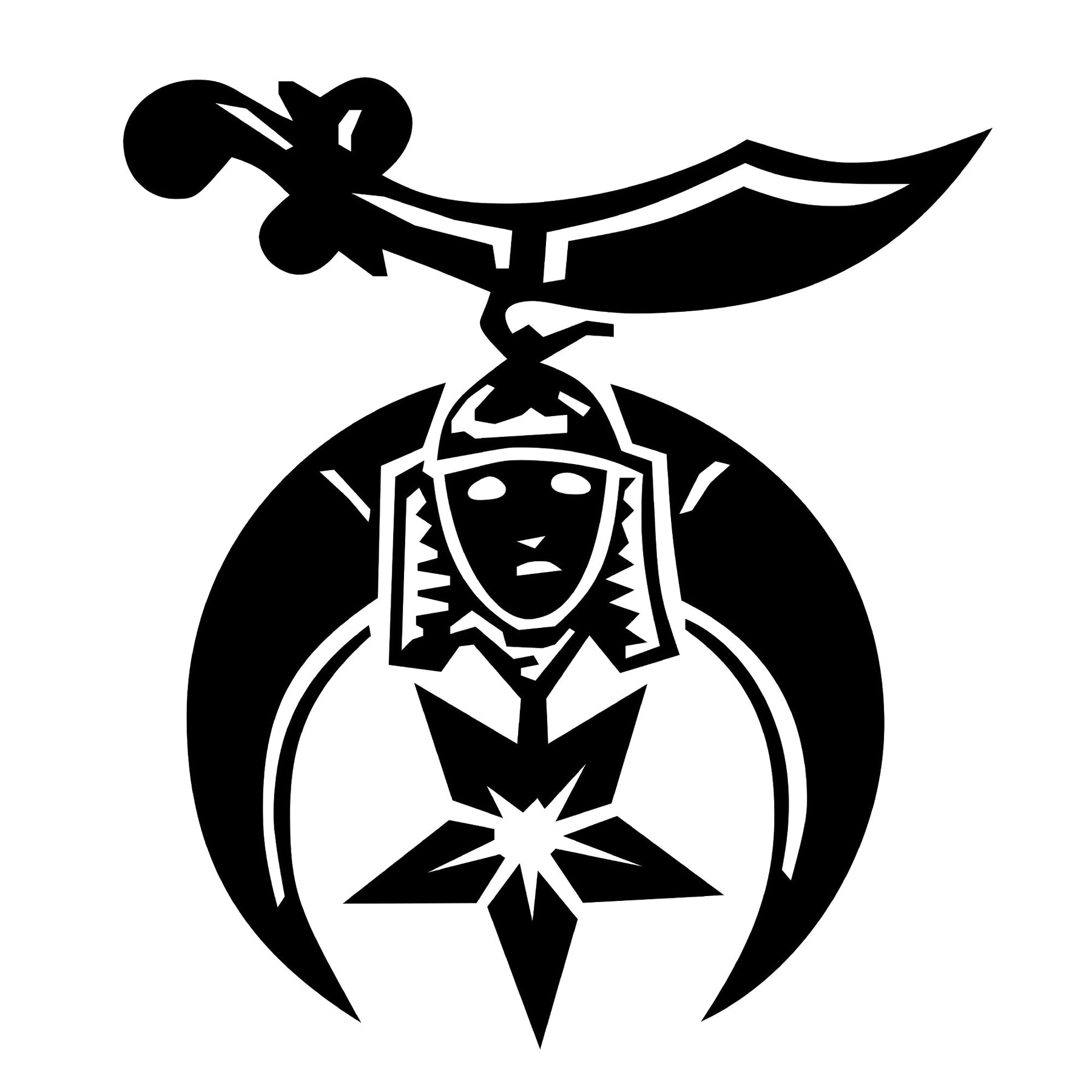 Shriners Clock - Frame with LED - Bricks Masons