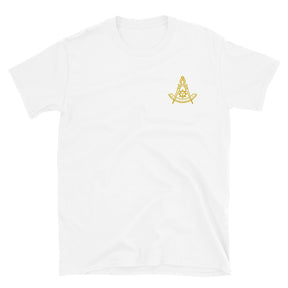 Past Master Blue Lodge California Regulation T-Shirt - Various Colors - Bricks Masons