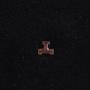 Royal Arch Chapter Lapel Pin - Equilateral Triple Tau - Bricks Masons